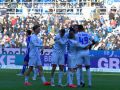 KSC vs Hansa Rostock Tor Jubel Rostock