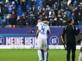 KSC vs Rostock Marco Thiede und Damien Roßbach
