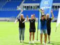KSC-Frauen mit Pokal