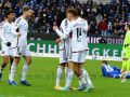 KSC vs FC Nürnberg Jubel 1:1 Tor Nürnberg