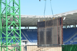 KSC-Wildparkstadion: Impressionen von der Baustelle 14. Juni