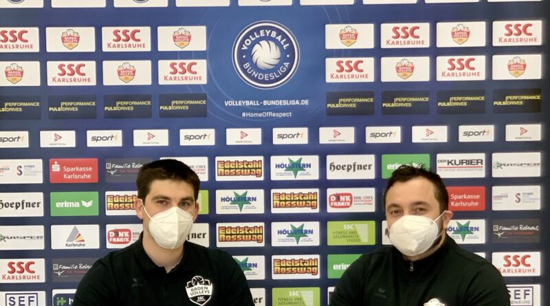 Antonio Bonelli hat für zwei weitere Jahre bei den BADEN VOLLEYS SSC Karlsruhe unterschrieben. (Fotograf: SSC Karlsruhe)