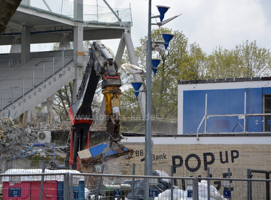 KSC-Gaststätte geht es an den kragen