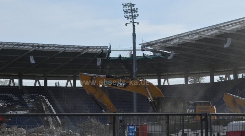 Stadionneubau beim KSC