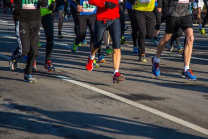 Joggen Laufen Marathon