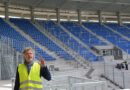 OB Mentrup besichtigt KSC Wildparkstadion Baustelle