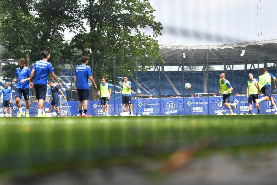 KSC-Training Freitag 25 Juni