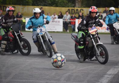 Viertelfinal-Hinspiel der Motoball-Bundesliga