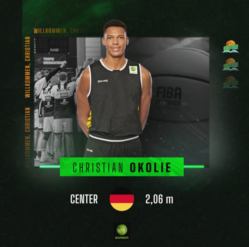 Talentierter Youngster kommt nach Karlsruhe: Wizards verpflichten Christian Okolie