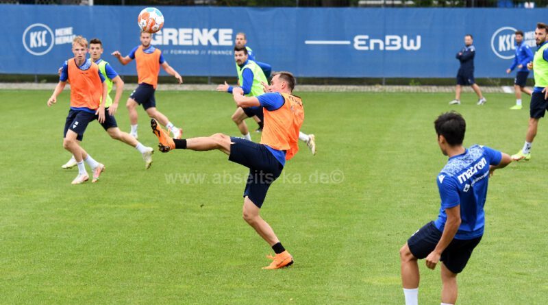 KSC-Training mit neuzugang