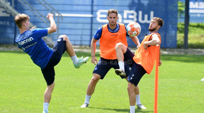 KSC-Abschlusstraining vor dem Werderspiel