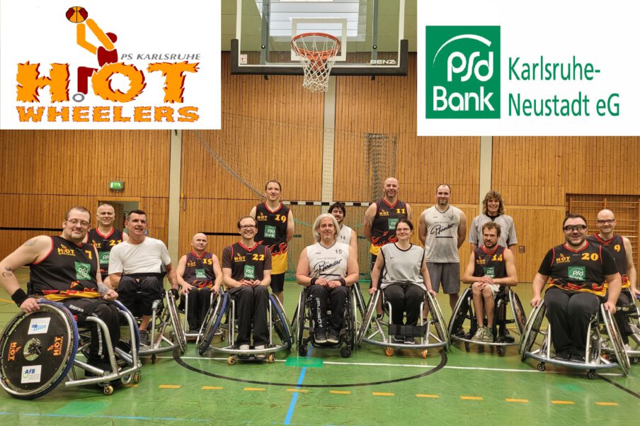 PS Karlsruhe Hot Wheelers wieder auf dem Feld – Rollstuhlbasketball Sommer-Serie am Oberrhein