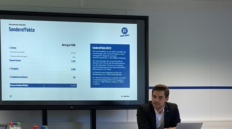 KSC Pressegespräch Jahresabschluss KSC