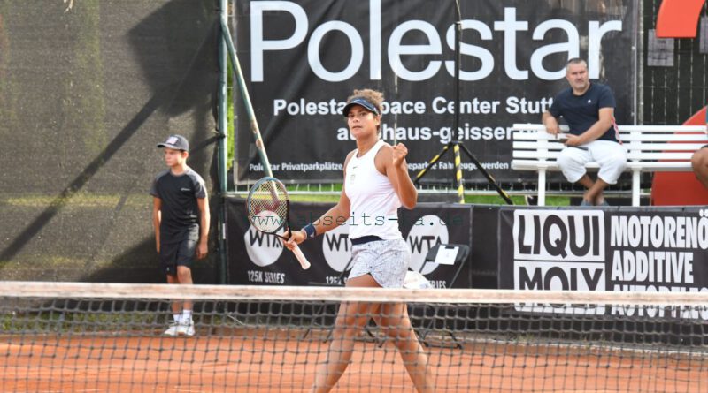 WTA-Turnier: Klare Sache bei Maya Sherif und Sina Herrmann