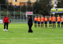 Foto: Symbolischer Anstoß beim Eröffnungsspiel (Quelle: bfv)