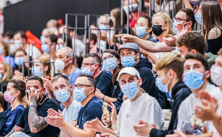 College Wizards Fans beim ersten Heimspiel