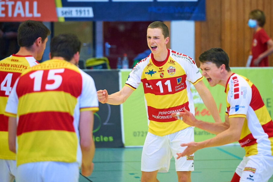 Ab Samstag wollen die BADEN VOLLEYS mit 2G Regelung wieder vor möglichst vielen Zuschauern jubeln.