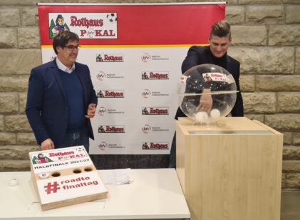 Auslosung bfv-Rothaus-Pokal Foto: bfv