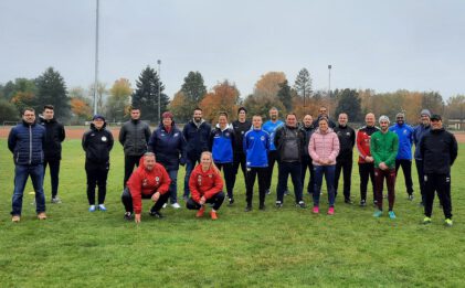 Nachwuchs altersgerecht trainieren: erfolgreicher Start des Kindertrainer-Zertifikats Foto: bfv