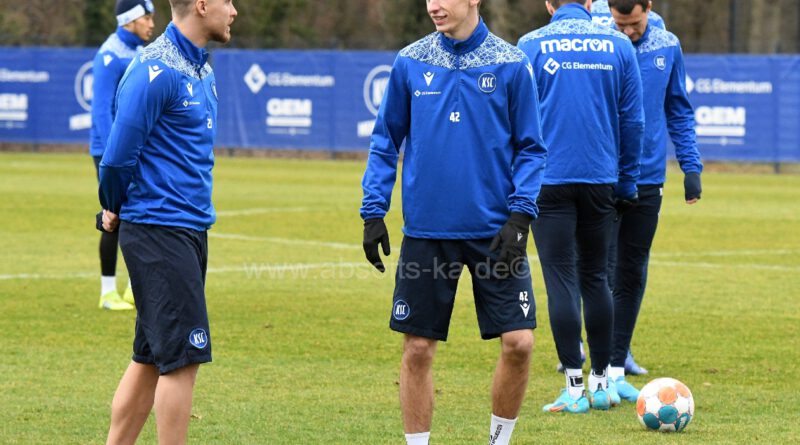 KSC-Training mit Bennie Goller