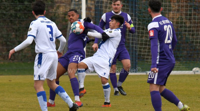 KSC-U19-Testspiel gegen Oberligist FC Nöttingen