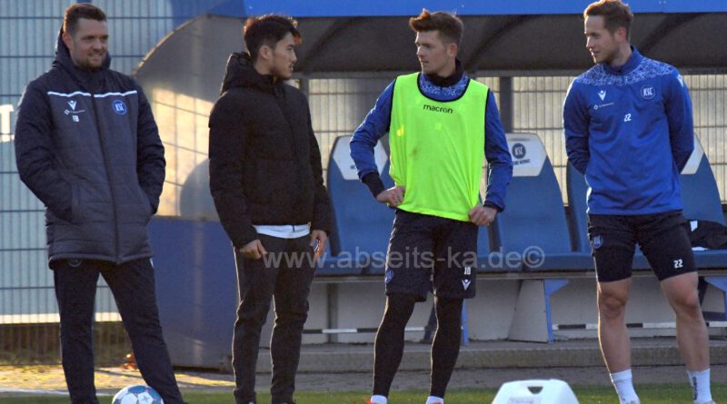 Galerie: KSC-Training am Donnerstag im Jugendstadion