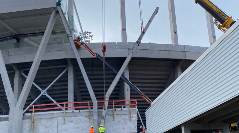 KSC-Stadionneubau - Impressionen vom 20. Januar