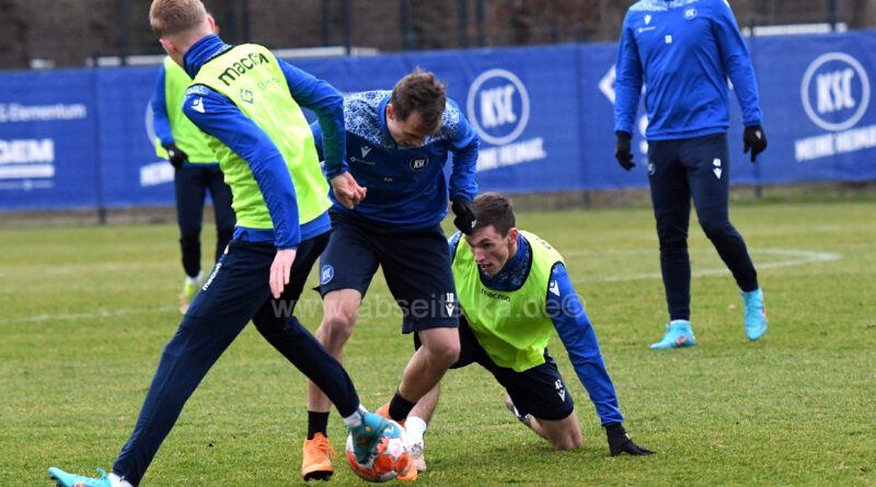 KSC-Üben mit Bennie Goller