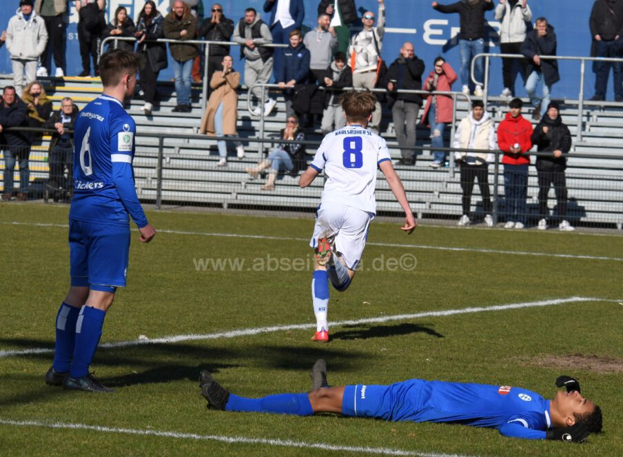 KSC U17 Sieg gegen Stuttgarter Kickers 