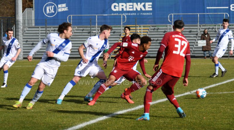 KSC-U19-Sieg gegen den FC Bayern München