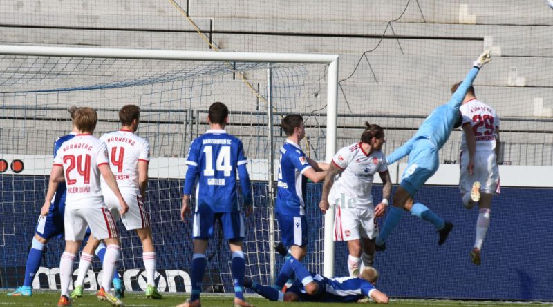 KSC-Sieg gegen den 1. FC Nürnberg