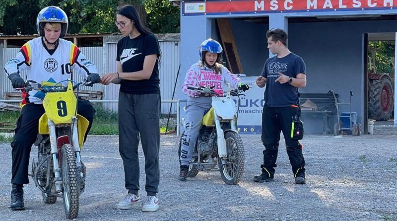 Jugendtraining beim MSC Malsch 2 Foto: Motoball.de