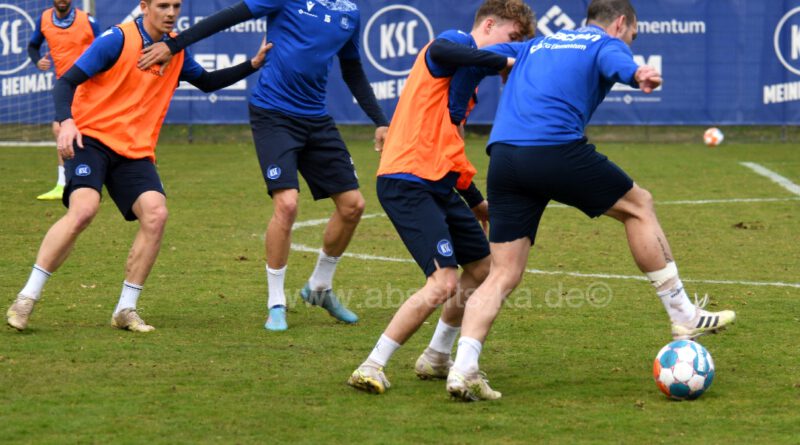 KSC-Training mit Gerold