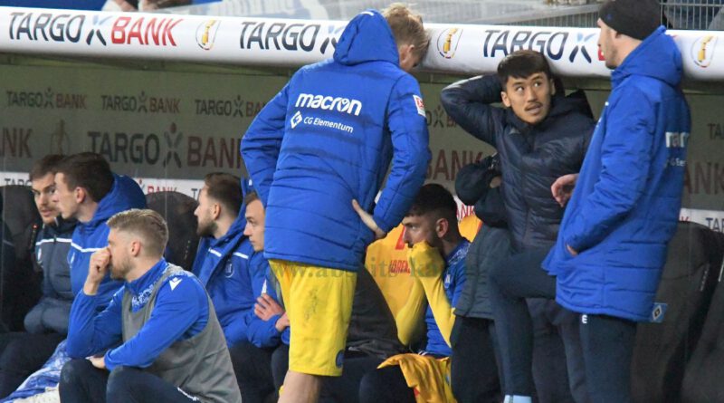 KSC scheidet gegen den HSV im Pokal aus
