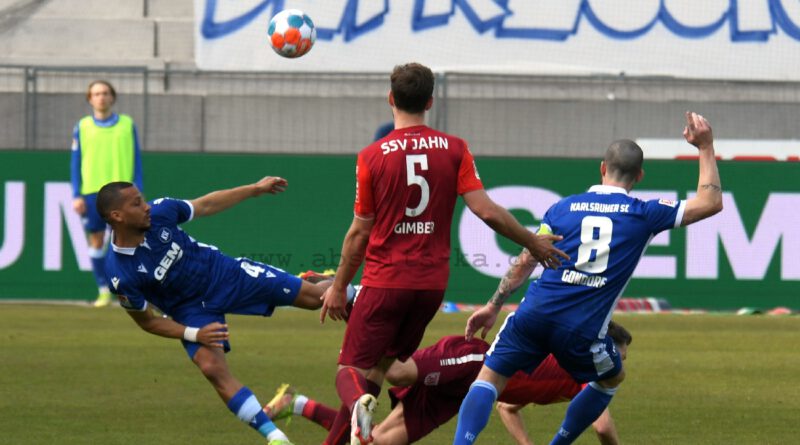 KSC-Unentschieden gegen Jahn Regensburg