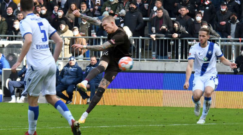 St Pauli besiegt KSC am Millerntor