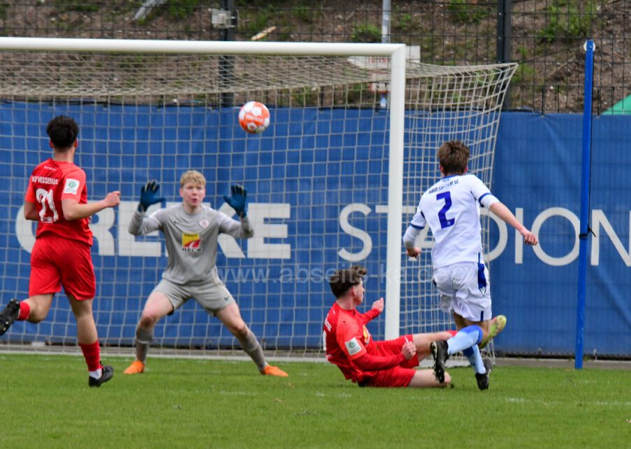 KSC U19 besiegt Hessen Kassel