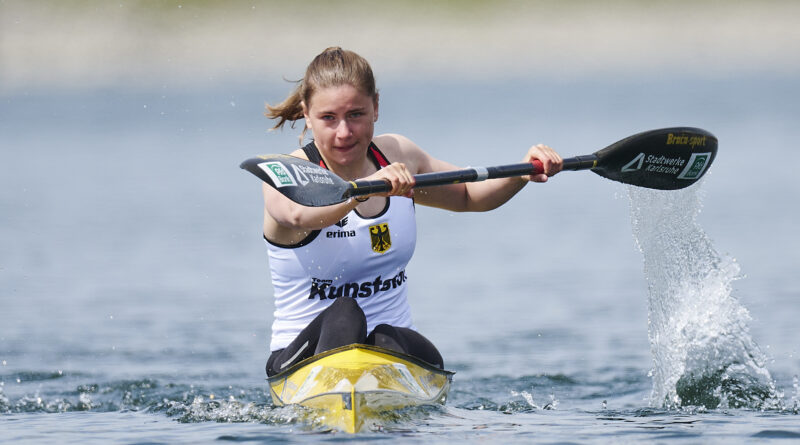 Pia Zocher mit gelungenem Einstand im Junioren-Nationalteam ©GES/ Rheinbrueder Karlsruhe