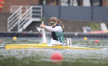 Jette Brucker: Jette Brucker konnte auf den 200 wie auch den 500 Metern überzeugen.