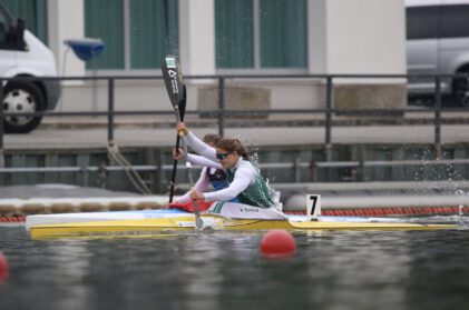 Bildunterschrift Pia Zocher: Im ersten Jahr bei den Junioren schafft Pia Zocher den Sprung ins Nationalteam.