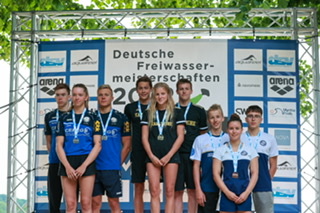 Karlsruher Schwimmer auch im Freiwasser erfolgreich – Helget, Leverkus und Müller sind Deutsche Jahrgangsmeister