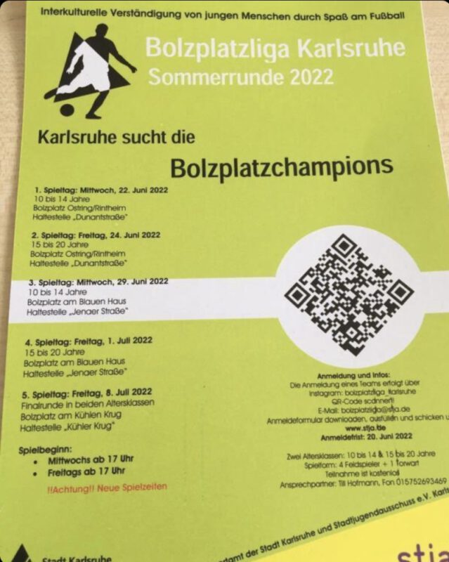 Bolzplatzliga Sommer 2022