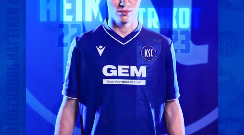 Neues KSC Trikot Quelle: KSC