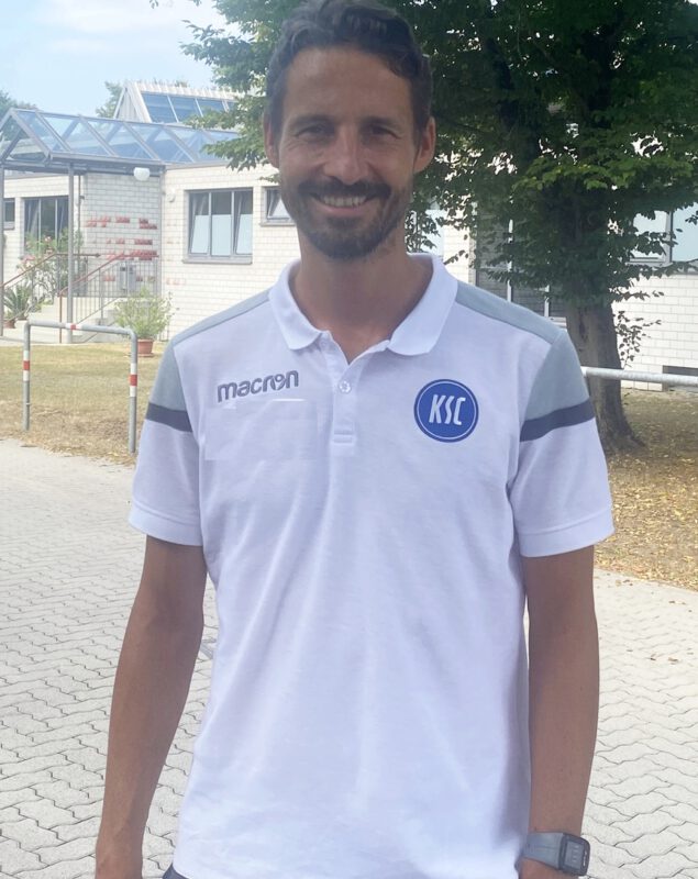 KSC U17 Trainer Martin Stoll