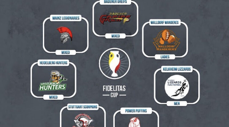 Heimspieltag der Badener Greifs Flag