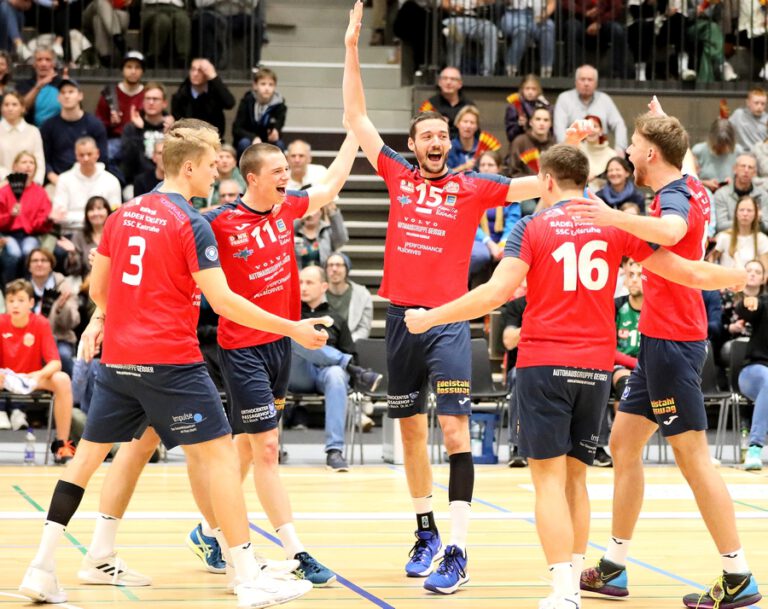 Titelkampf mit Revanchegelüsten bei den BADEN VOLLEYS abseitska