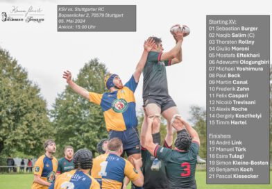 KSV-Rugby-Herren treten in Stuttgart an