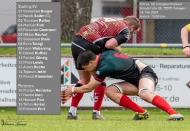 KSV Rugby müssen auswärts nachlegen