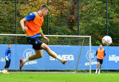 Bilder vom KSC-Training zum Wochenstart vor dem Lauternspiel
