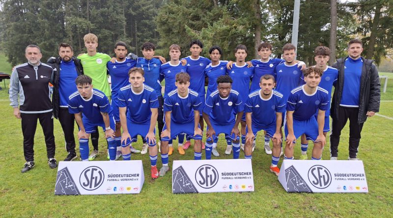 Foto: U19 Süddeutscher Vizemeister (Quelle: SFV)